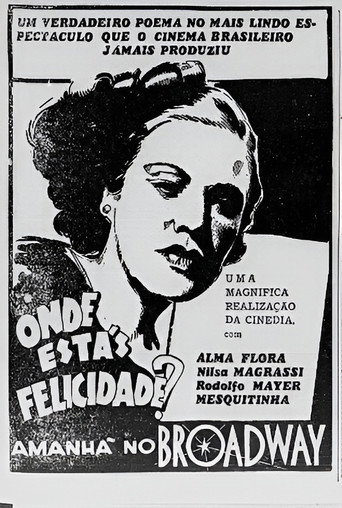 Póster de Onde Estás, Felicidade?