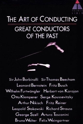 Póster de The Art of Conducting: Great Conductors of the Past