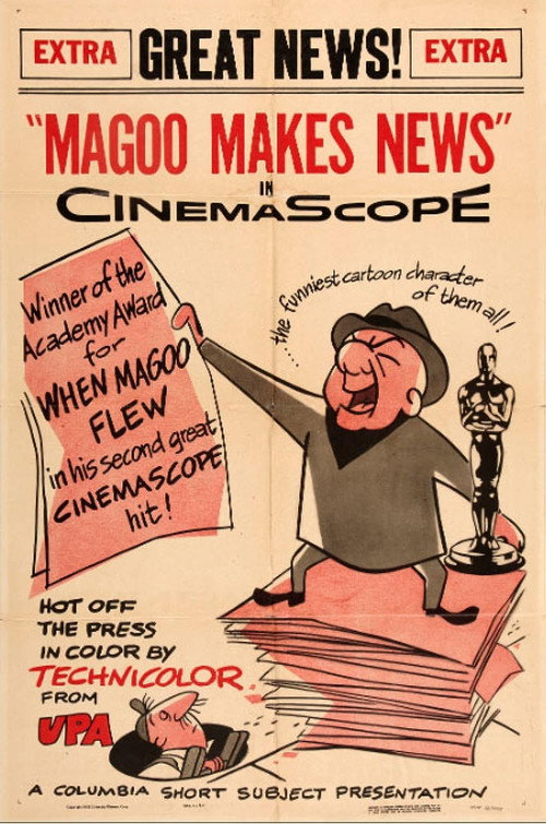 Póster de Magoo Makes News