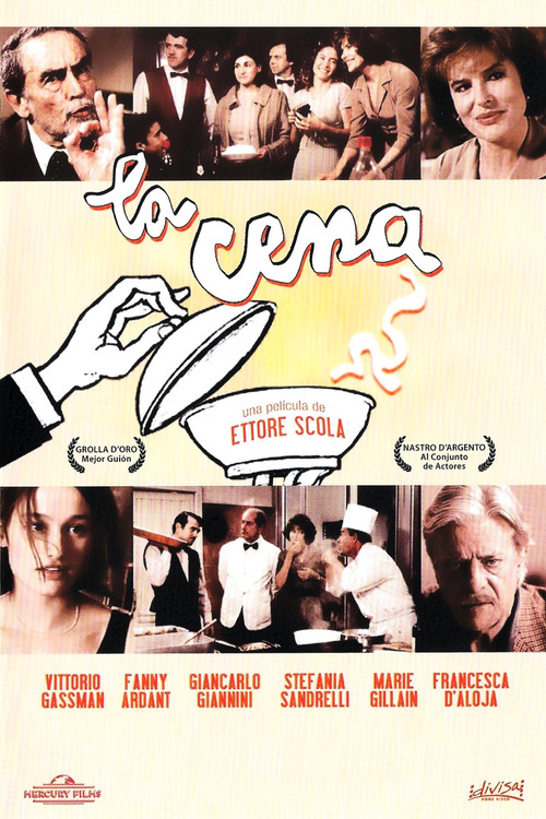 Póster de La cena