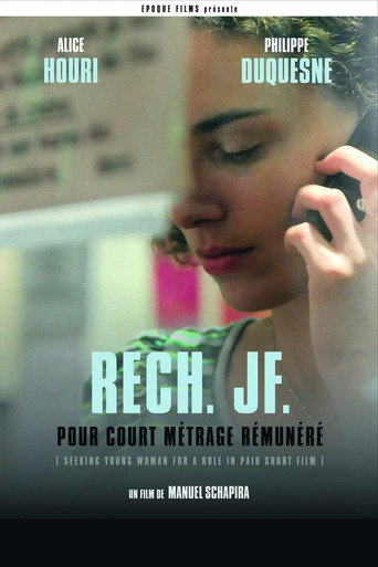 Póster de Rech JF pour court-métrage rémunéré