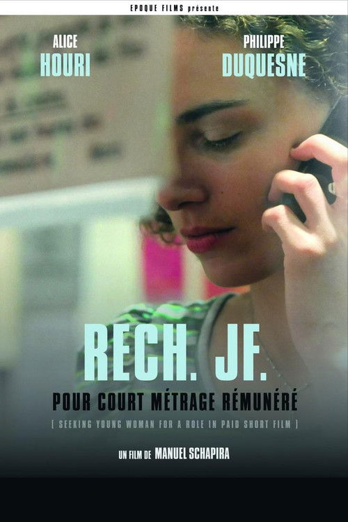 Póster de Rech JF pour court-métrage rémunéré