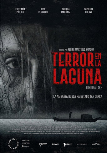 Póster de Terror en la Laguna