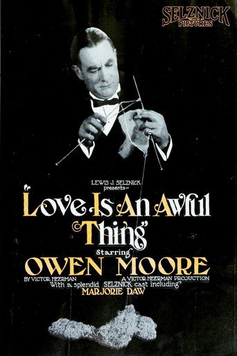 Póster de Love Is an Awful Thing