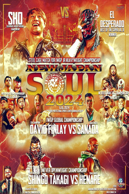 Póster de NJPW New Japan Soul 2024: Day 6