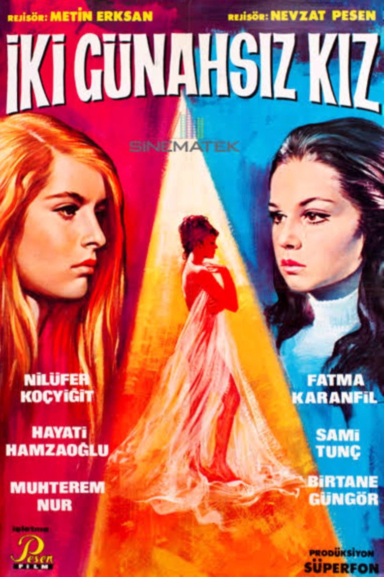 Póster de İki Hikayeli Film: İki Günahsız Kız - Yılın Kadını Değil