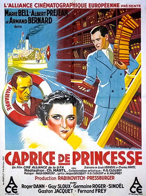 Póster de Caprice de princesse