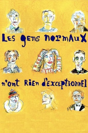 Póster de Les gens normaux n'ont rien d'exceptionnel