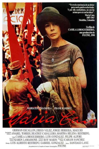 Póster de María Cano
