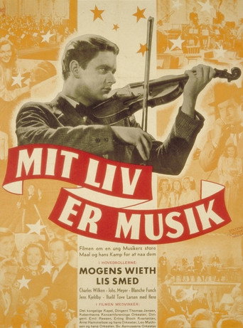 Póster de Mit Liv er Musik