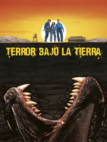 Póster de Terror Bajo la Tierra
