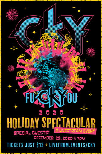 Póster de CKY: fuCKYyou 2020 Holiday Spectacular