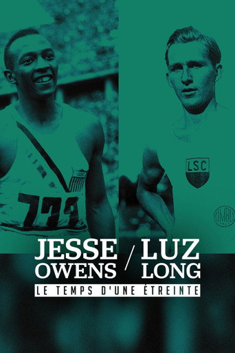 Póster de Jesse Owens et Luz Long : le temps d'une étreinte