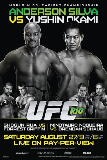 Póster de UFC 134: Silva vs. Okami