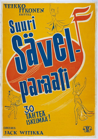 Póster de Suuri sävelparaati