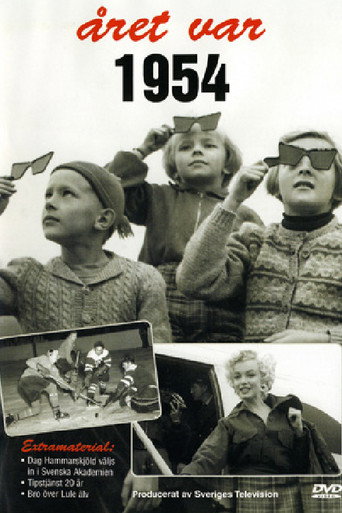 Póster de Året var 1954