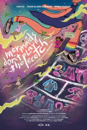 Póster de mermaids don't play hopscotch