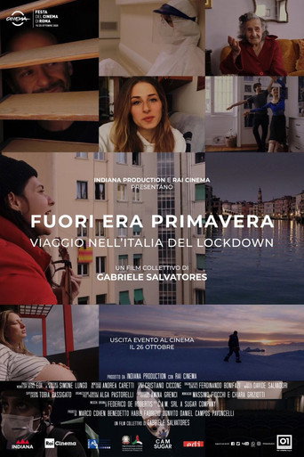 Póster de Fuori era primavera: Viaggio nell'Italia del lockdown