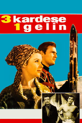 Póster de Üç Kardeşe Bir Gelin
