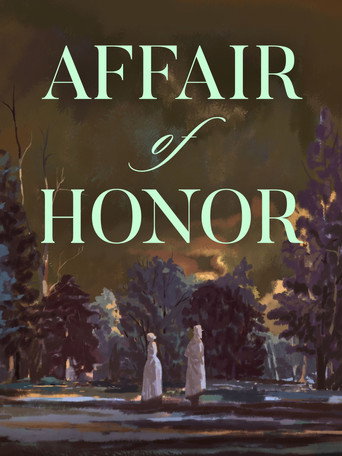 Póster de Affair of honnor