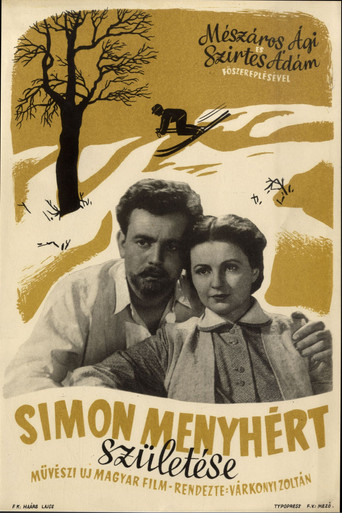 Póster de Simon Menyhért születése
