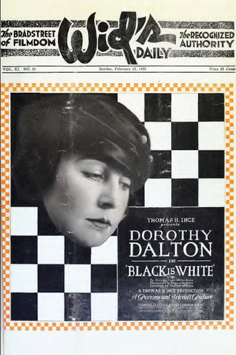 Póster de Black Is White