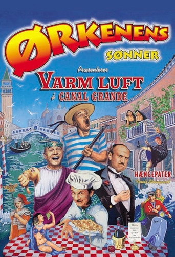 Póster de Ørkenens Sønner: Varm luft i Canal Grande