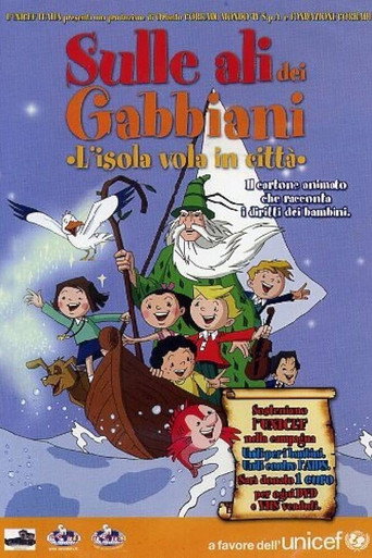 Póster de Sulle ali dei gabbiani - L'isola vola in città