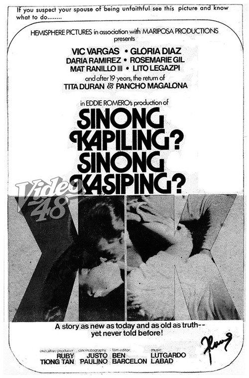 Póster de Sinong Kapiling? Sinong Kasiping?