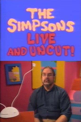 Póster de The Simpsons: Live and Uncut!