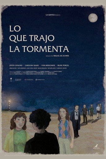 Póster de Lo que trajo la tormenta