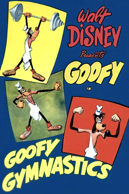 Póster de Goofy Gimnasta