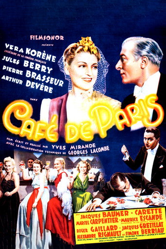 Póster de Café de Paris