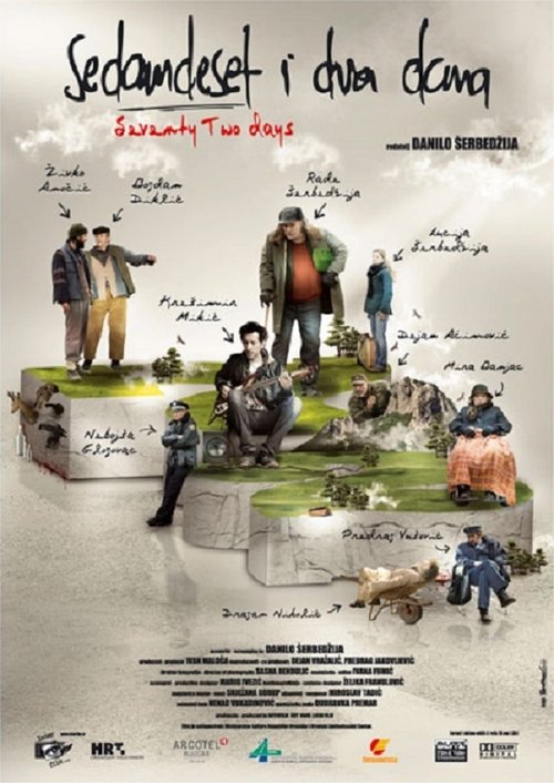 Póster de Sedamdeset i dva dana