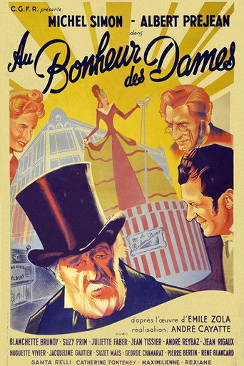 Póster de Au Bonheur des Dames