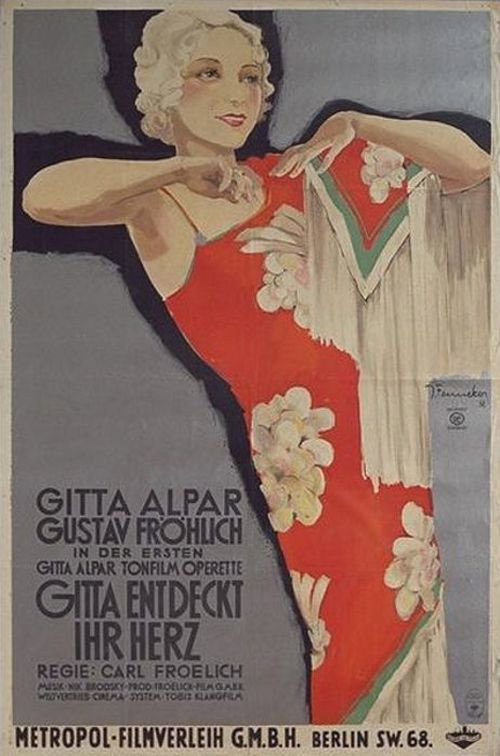 Póster de Gitta entdeckt ihr Herz