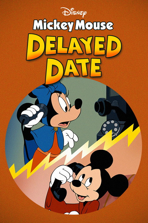 Póster de Mickey - Atrasado para el Baile