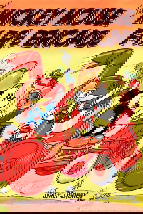 Póster de Mickey's Fire Brigade