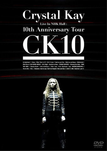 Póster de Crystal Kay Live in NHK Hall: 10th Anniversary Tour CK10