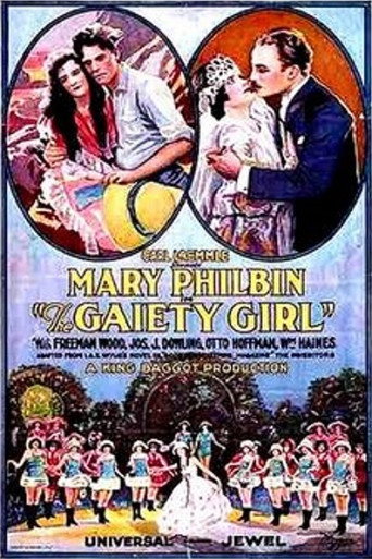 Póster de The Gaiety Girl
