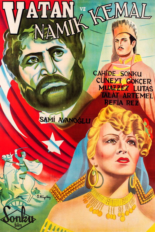 Póster de Vatan ve Namık Kemal