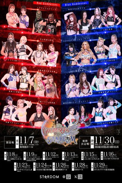 Póster de 第15回 ゴッデス・オブ・スターダム ～タッグリーグ戦～ in IWAKI