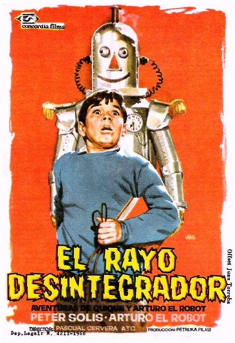 Póster de El rayo desintegrador