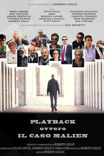 Póster de Playback - Il caso Malien