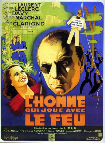 Póster de L'Homme qui joue avec le feu