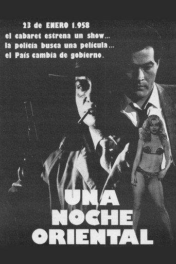 Póster de Una noche oriental