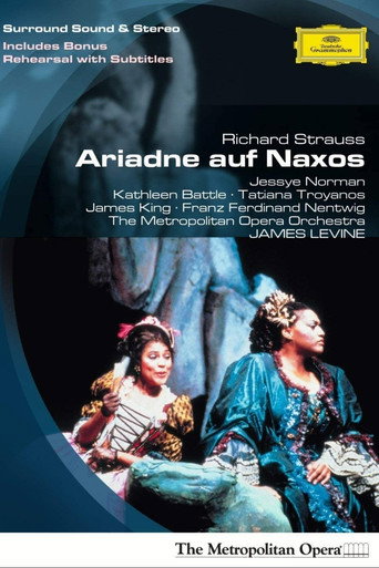 Póster de Ariadne auf Naxos - Metropolitan Opera
