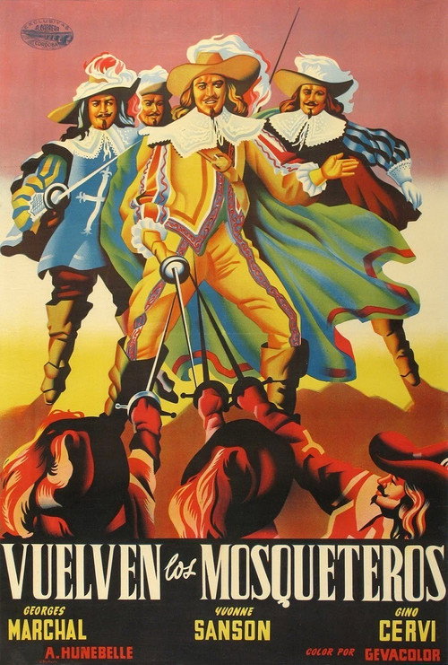Póster de Les Trois Mousquetaires