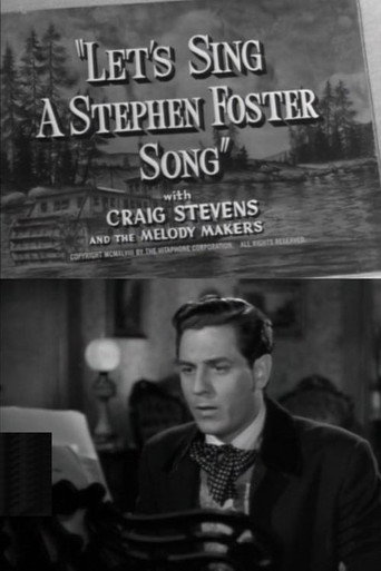 Póster de Let's Sing a Stephen Foster Song