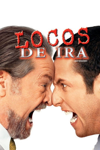 Póster de Locos de Ira